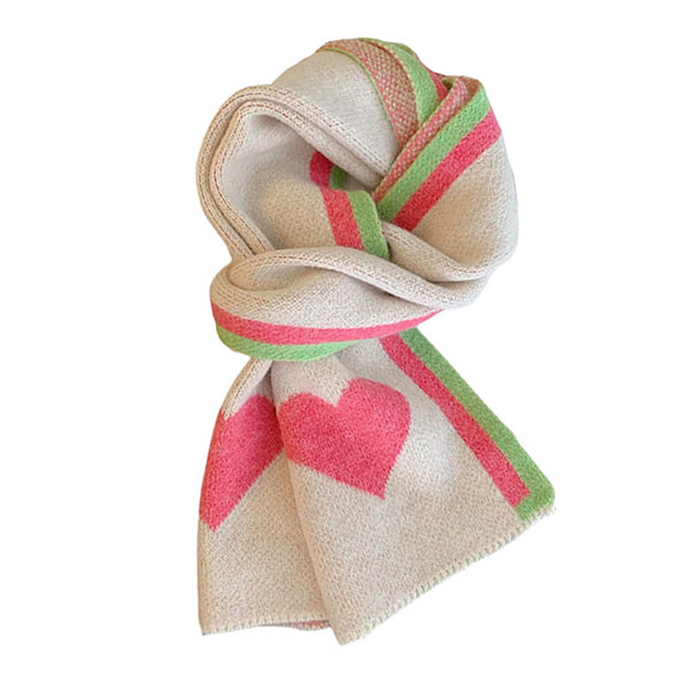 Secret Crush Heart Scarf
