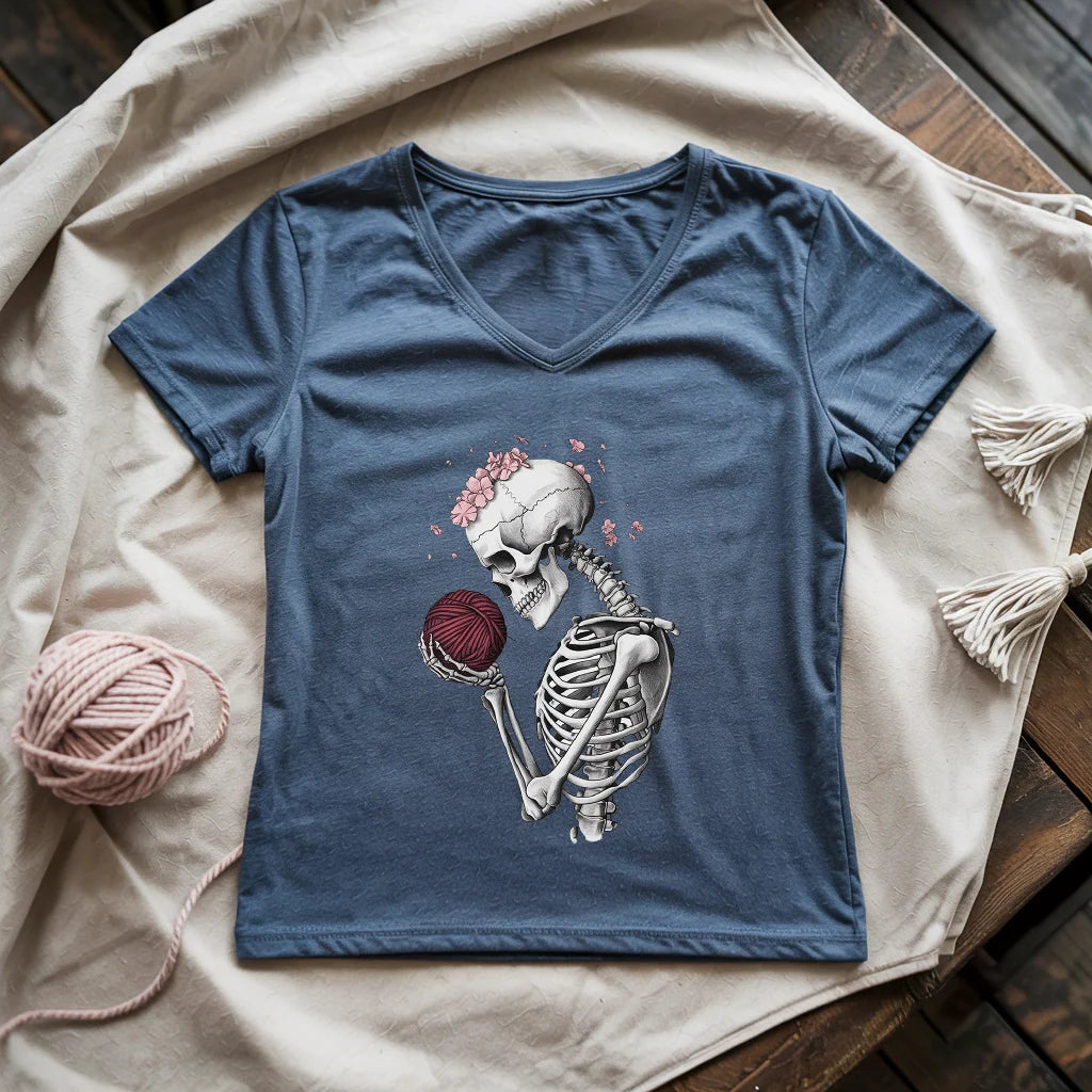 Eternal Stitch Lady V-neck