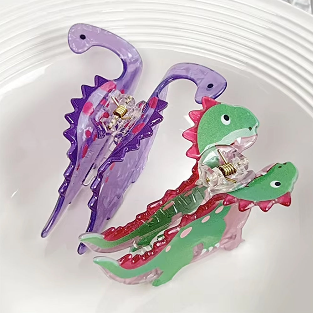 Indie Aesthetic Dino Hair Claw Clip