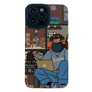 Lucky Man IPhone Case