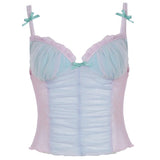 Mermaid Aesthetic Mesh Top