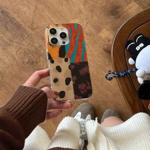 Patchwork Pattern iPhone Case