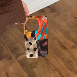 Patchwork Pattern iPhone Case