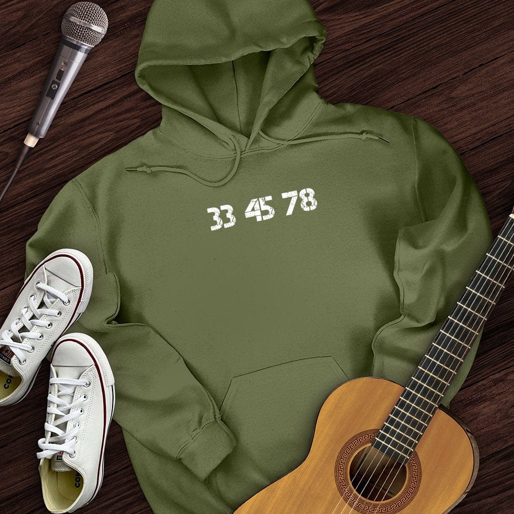 33-45-78 RPM Turntable Hoodie