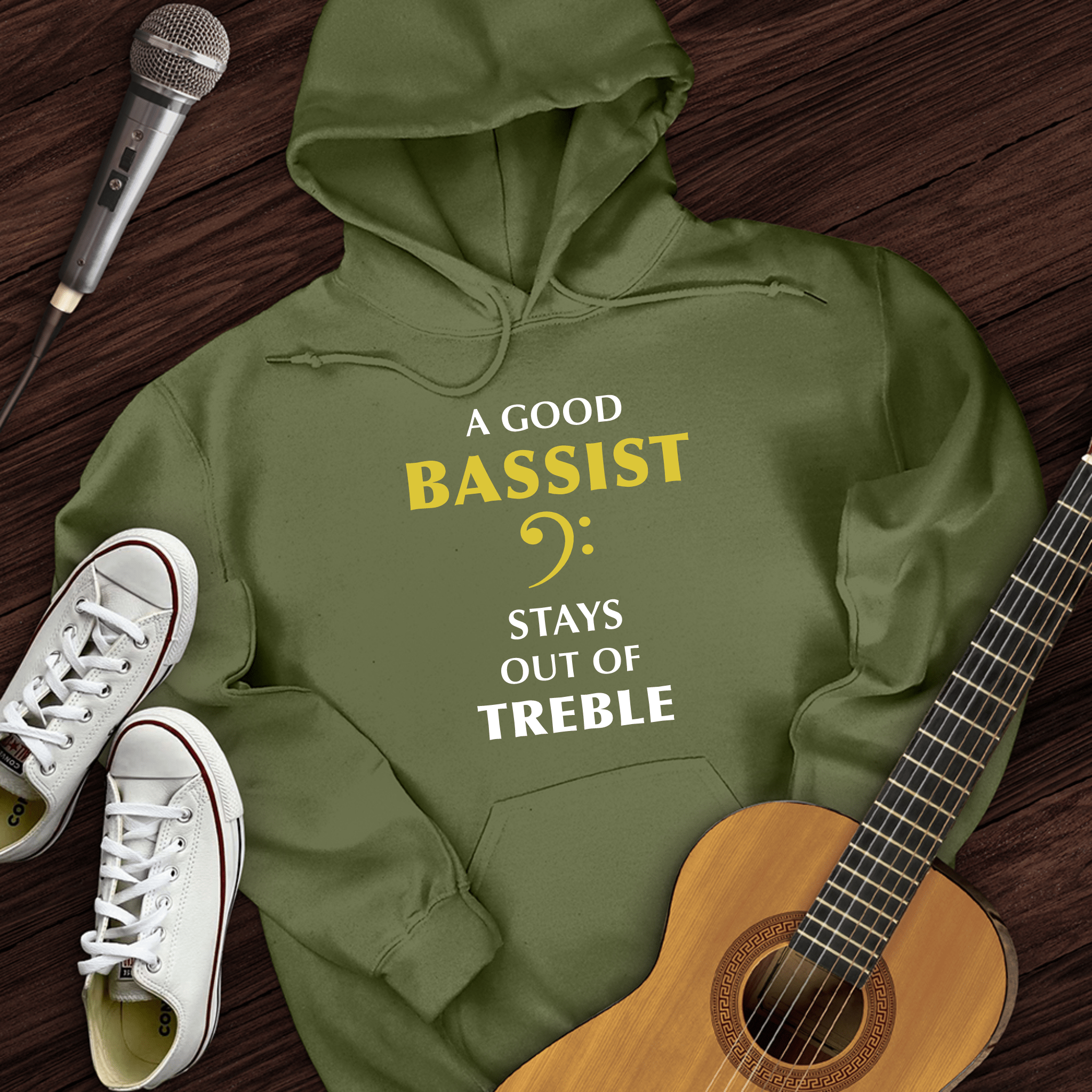 A Good Bassist Hoodie