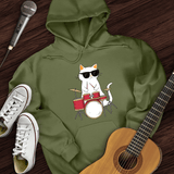Drummer Cat Hoodie