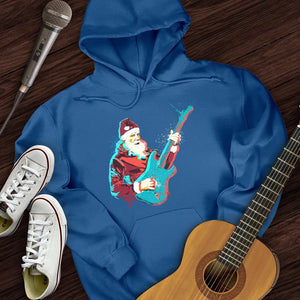 Guitar Santa Hoodie