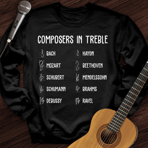 Composers In Treble Crewneck