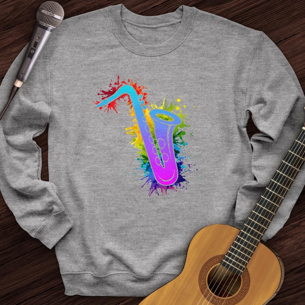 Graffiti Sax Crewneck