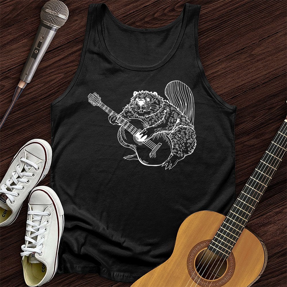 Beaver Guitar Tank Top