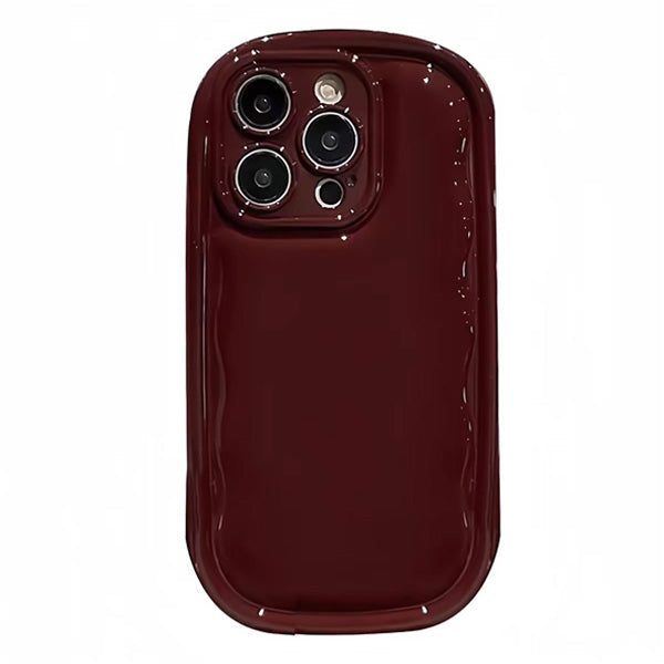 Red Lacquered iPhone Case