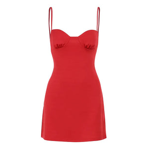 Florence Satin Mini Dress