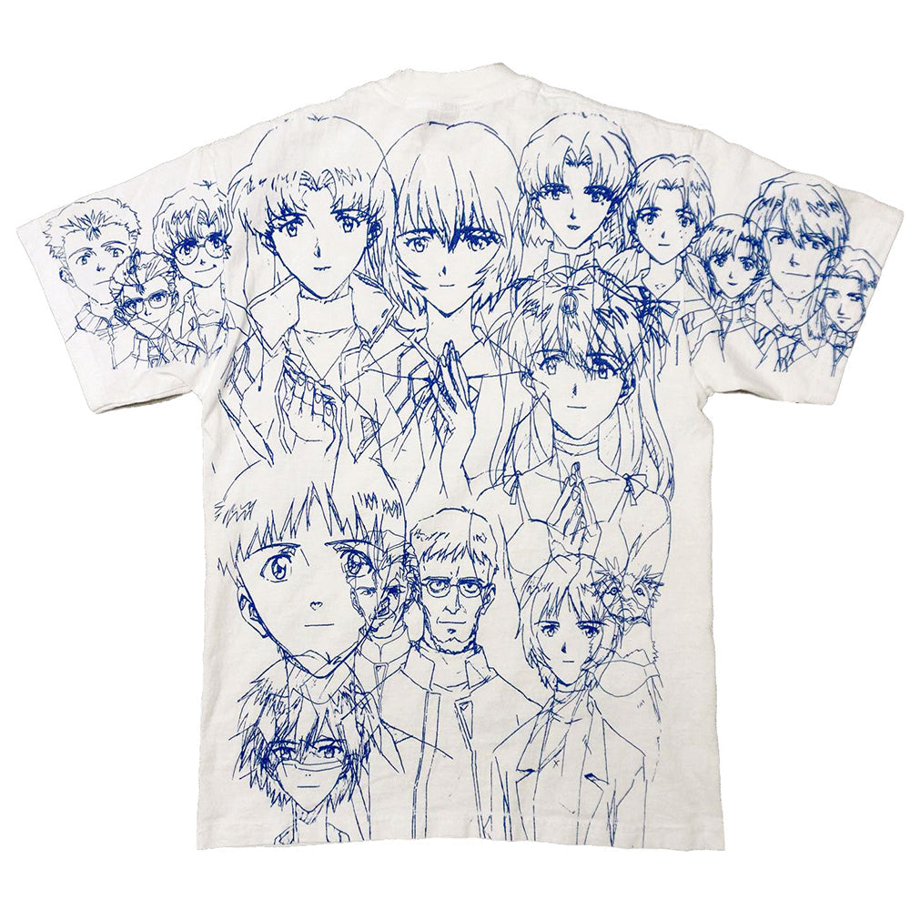 Sketch Anime Print T-Shirt