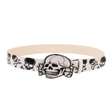 2000s Style Skull Belt