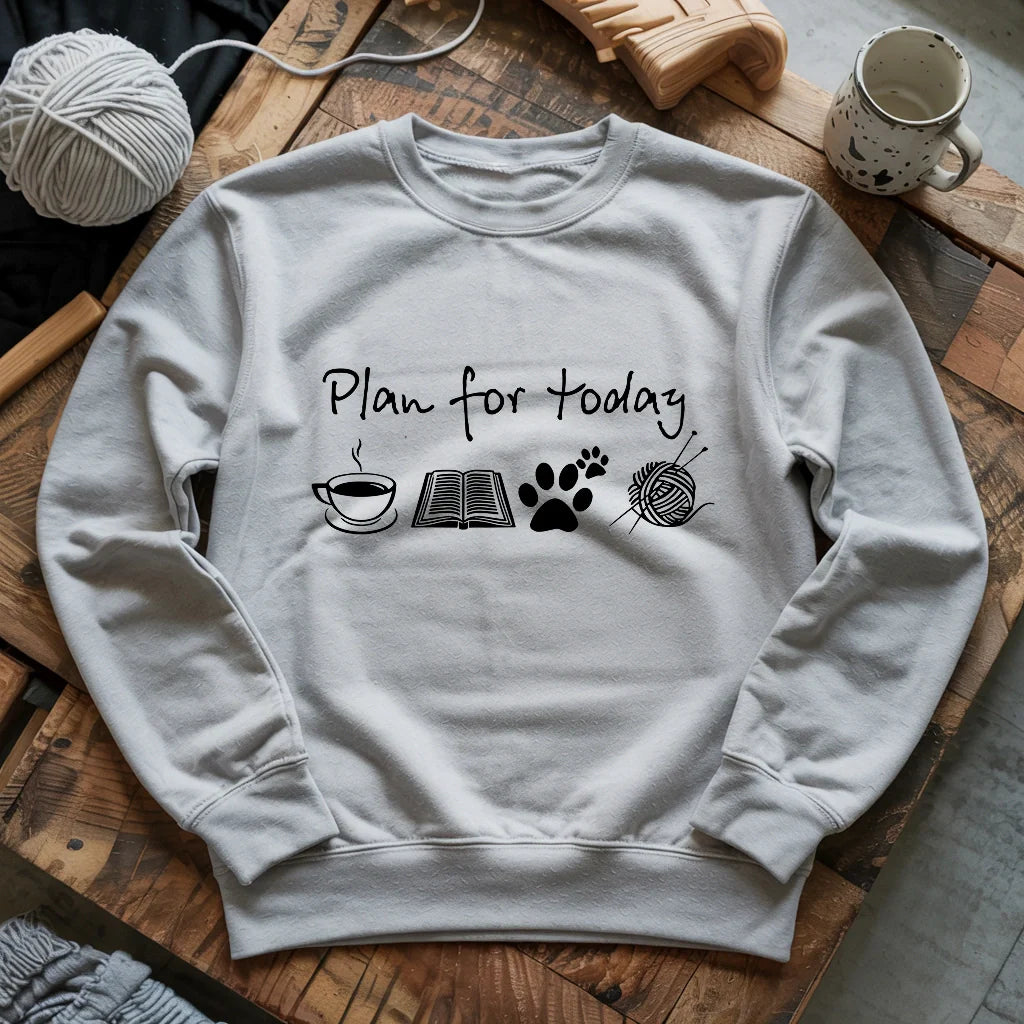 Plan For Today Sweatshirt