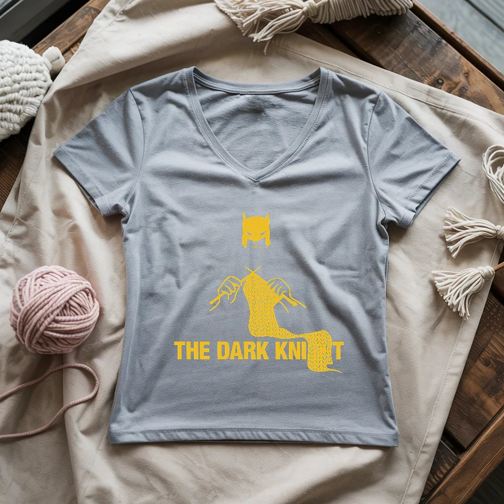 The Dark Knit Lady V-neck