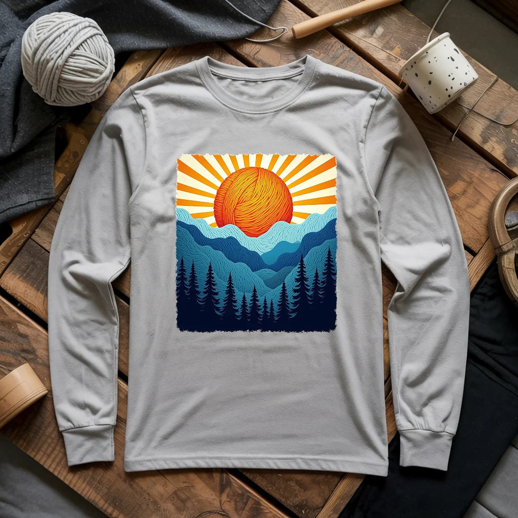 Yarn Sun Long Sleeve T-shirt