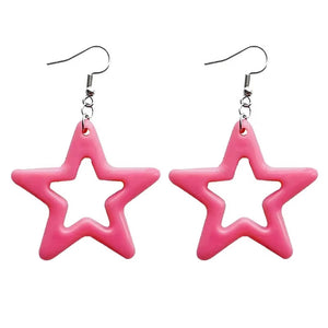 Candy Star Shaped Earrings