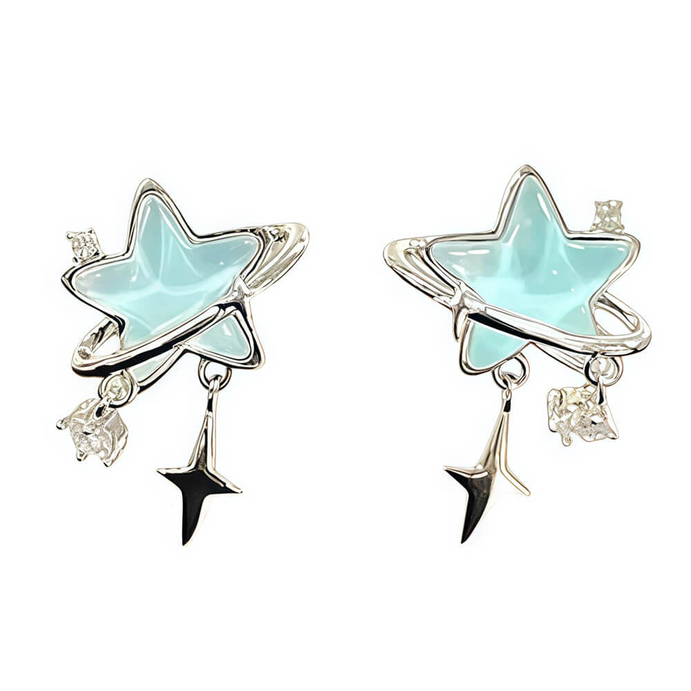 Starlight Orbit Stud Earrings
