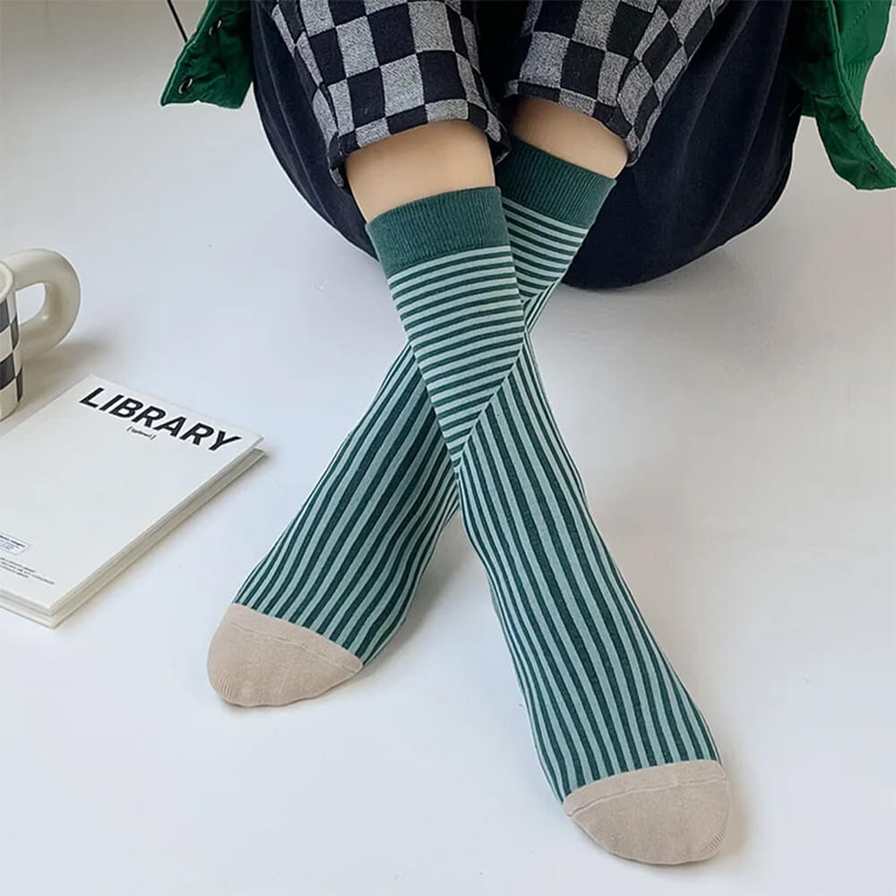 Striped Pattern Socks