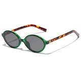 Tinted Lens Oval Sunglasses