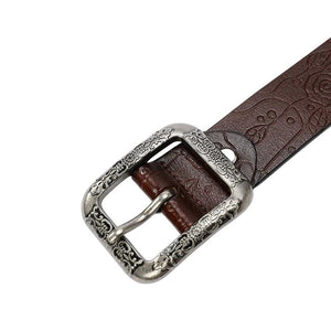 Secret Garden Leather Belt