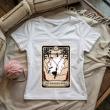 The Hanged Wool Lady V-neck