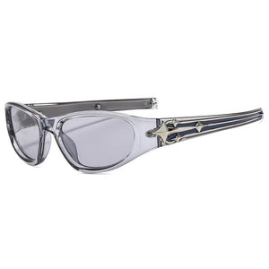 Y2K Cyber Star Sunglasses