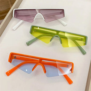 Y2K Slim Visor Sunglasses